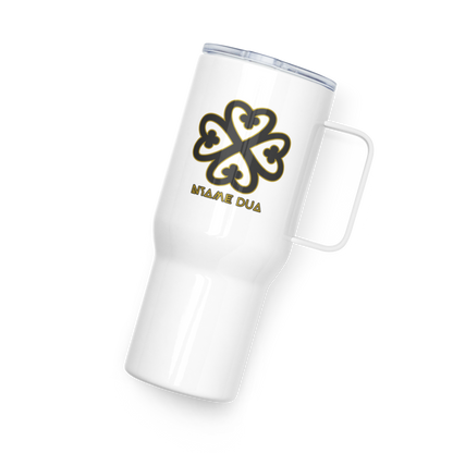 25 oz Stainless Steel Mug Adinkra Symbol "Nyame Dua" God's Altar